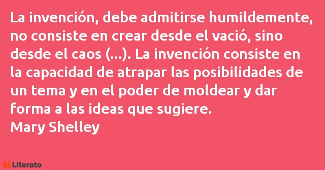 Frases de Mary Shelley