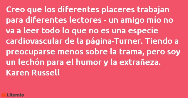 Frases de Karen Russell