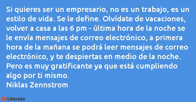 Frases de Niklas Zennstrom