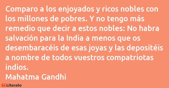 Frases de Mahatma Gandhi