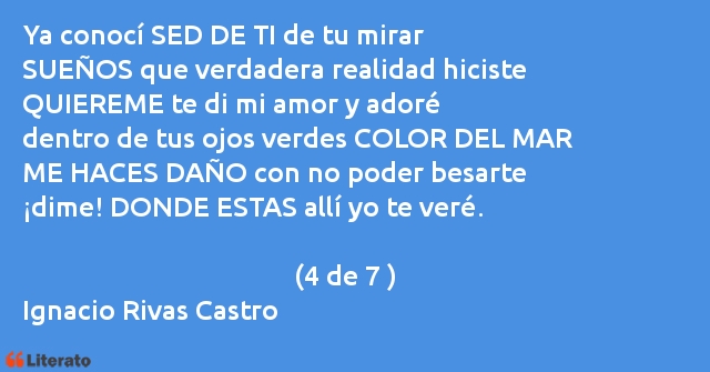 Frases de Ignacio Rivas Castro