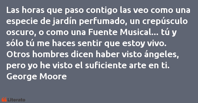 Frases de George Moore