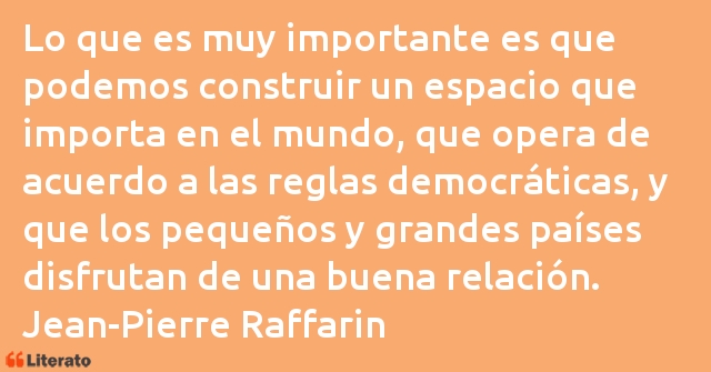 Frases de Jean-Pierre Raffarin