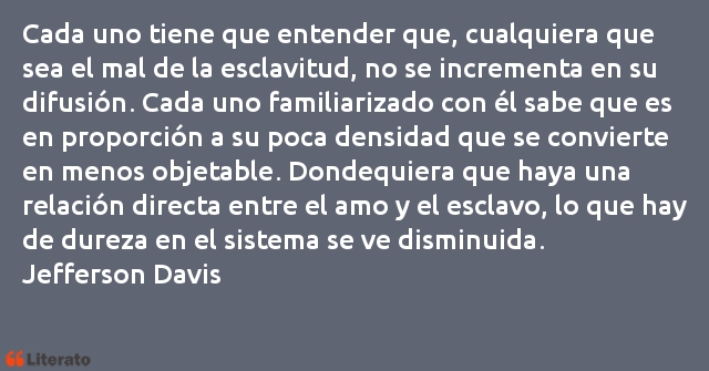 Frases de Jefferson Davis