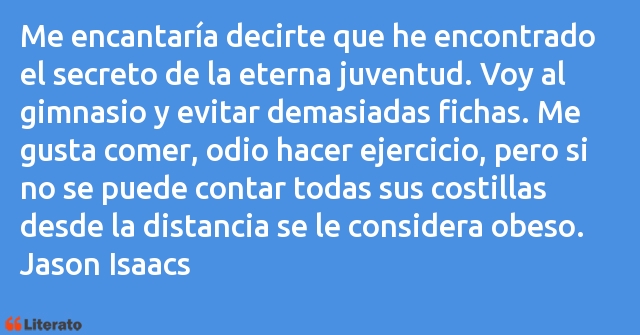 Frases de Jason Isaacs