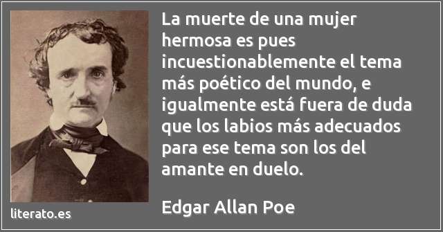 Frases de Edgar Allan Poe