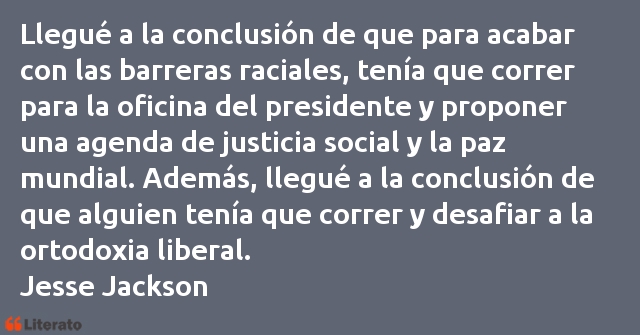 Frases de Jesse Jackson