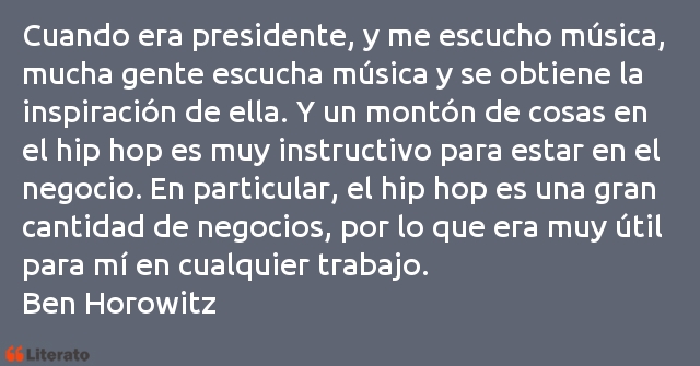 Frases de Ben Horowitz