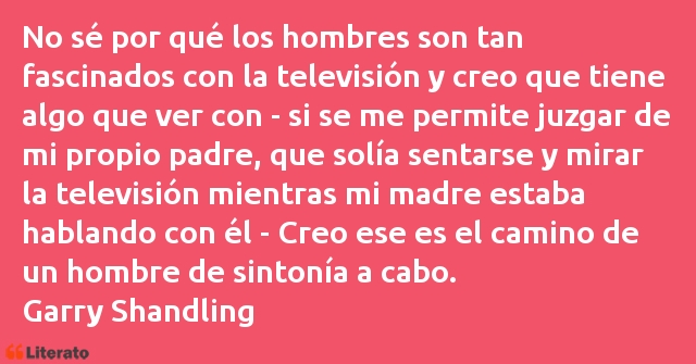 Frases de Garry Shandling