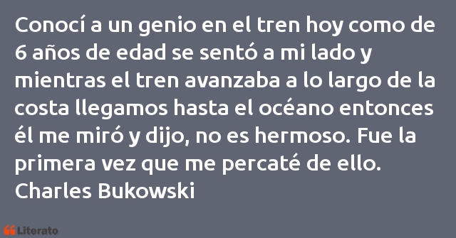 Frases de Charles Bukowski