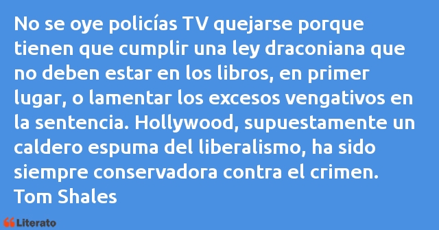 Frases de Tom Shales