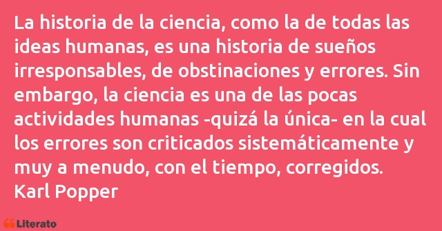 Frases de Karl Popper