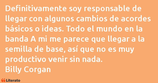 Frases de Billy Corgan