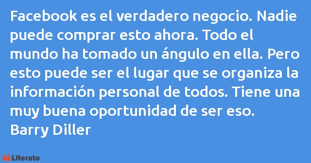 Frases de Barry Diller