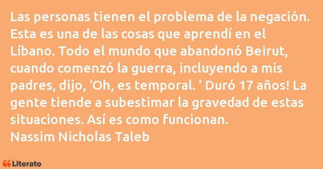 Frases de Nassim Nicholas Taleb