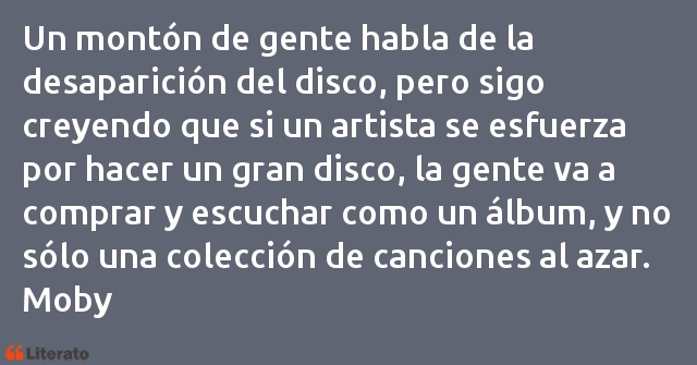 Frases de Moby