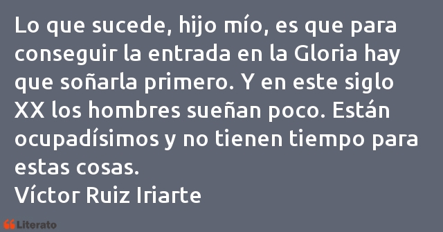 Frases de Víctor Ruiz Iriarte