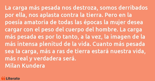 Frases de Milan Kundera