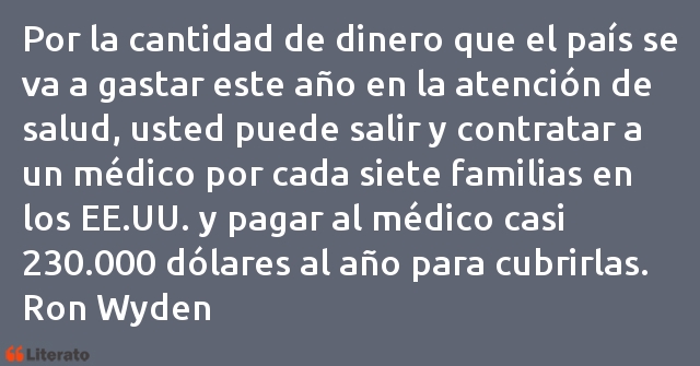 Frases de Ron Wyden