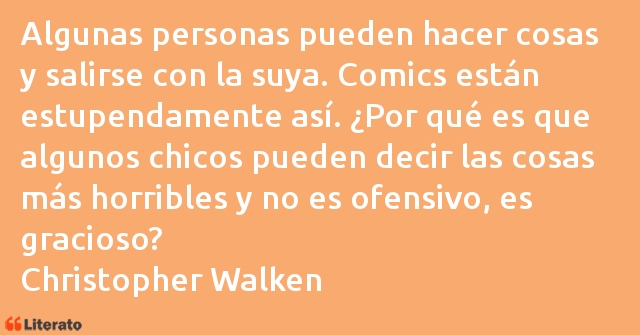 Frases de Christopher Walken