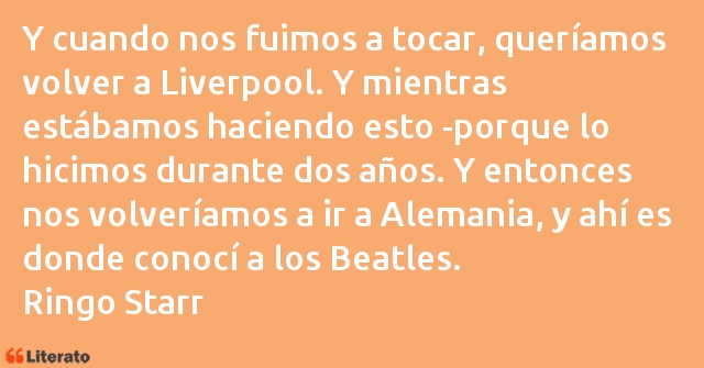 Frases de Ringo Starr