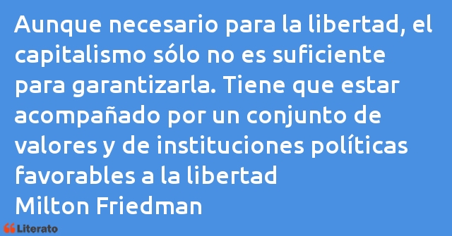 Frases de Milton Friedman