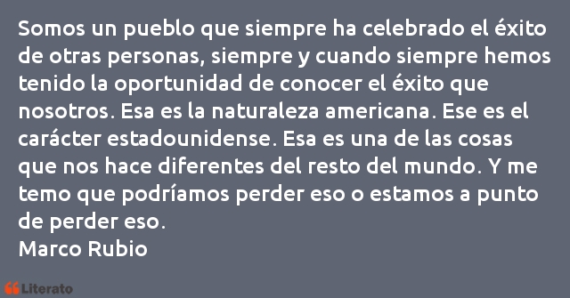 Frases de Marco Rubio