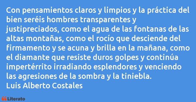 Frases de Luis Alberto Costales