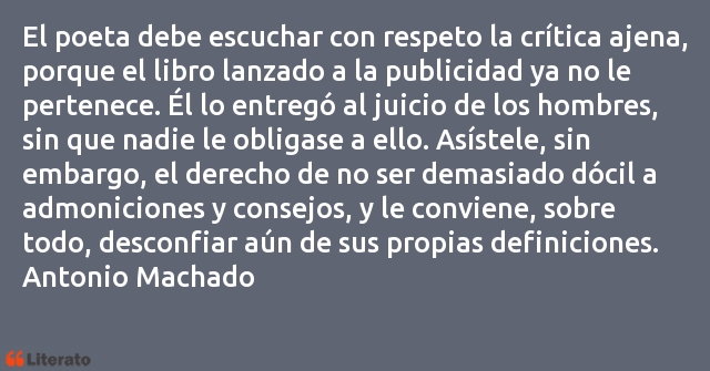 Frases de Antonio Machado