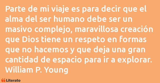 Frases de William P. Young