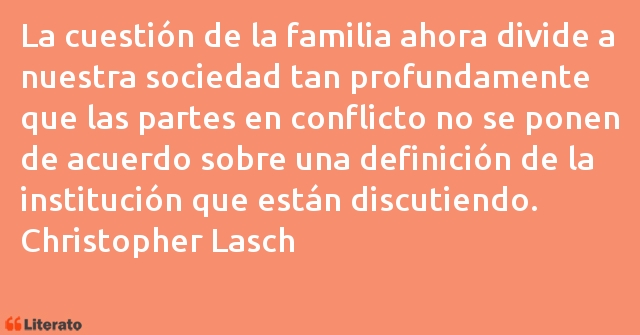 Frases de Christopher Lasch