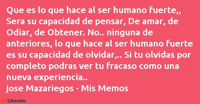 Frases de Jose Mazariegos