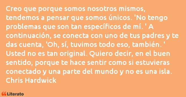 Frases de Chris Hardwick