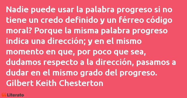 Frases de Gilbert Keith Chesterton