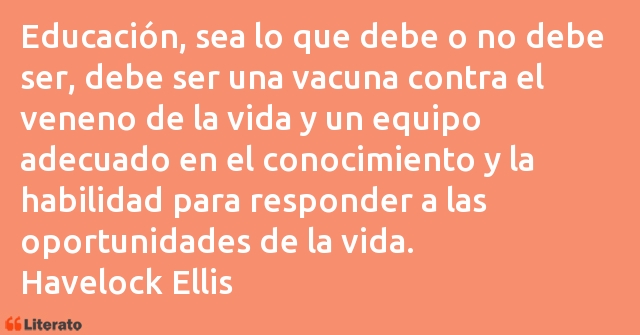 Frases de Havelock Ellis