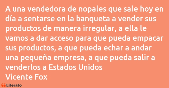 Frases de Vicente Fox