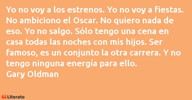 Frases de Gary Oldman