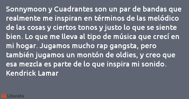 Frases de Kendrick Lamar