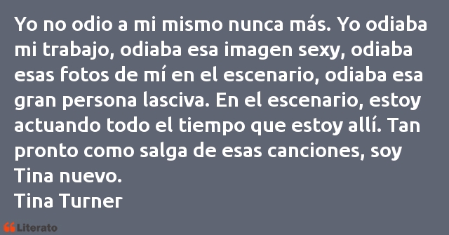 Frases de Tina Turner