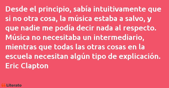 Frases de Eric Clapton