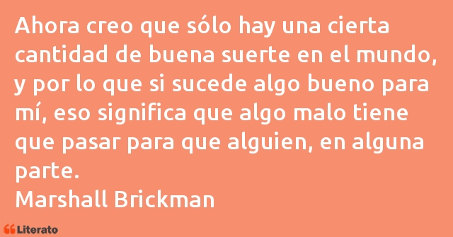 Frases de Marshall Brickman