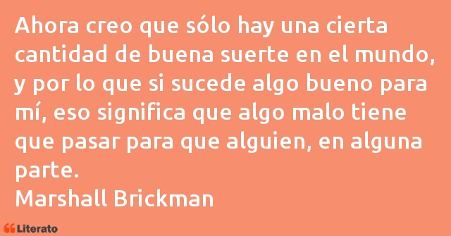 Frases de Marshall Brickman