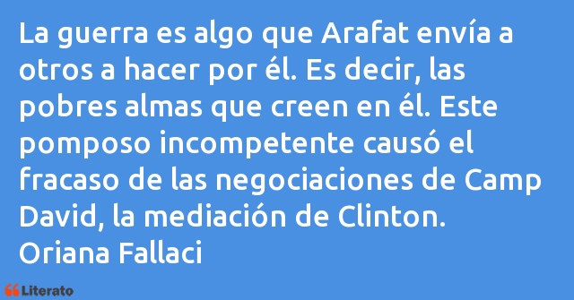 Frases de Oriana Fallaci