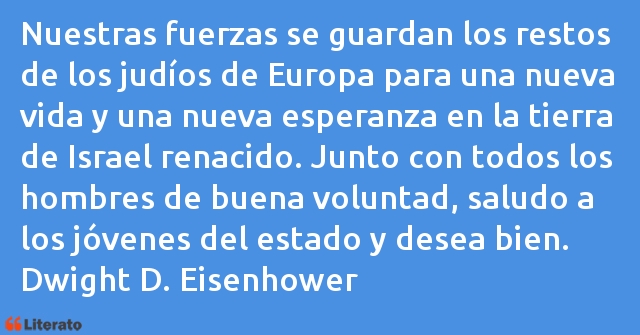 Frases de Dwight D. Eisenhower