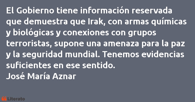 Frases de José María Aznar