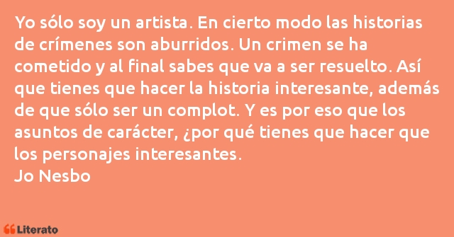 Frases de Jo Nesbo