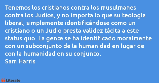 Frases de Sam Harris