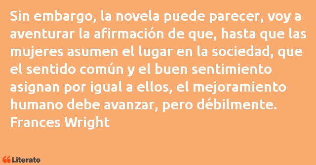 Frases de Frances Wright