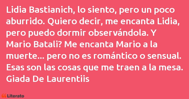 Frases de Giada De Laurentiis