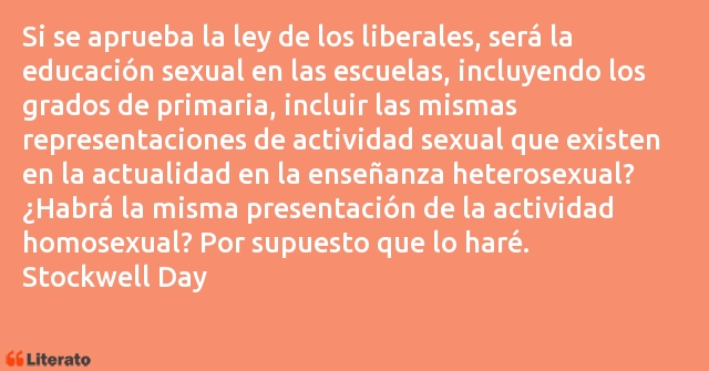 Frases de Stockwell Day